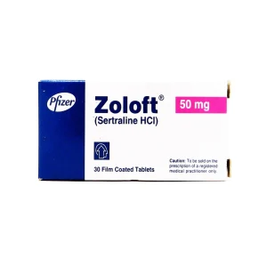 Sertraline HCl 50mg (Zoloft)
